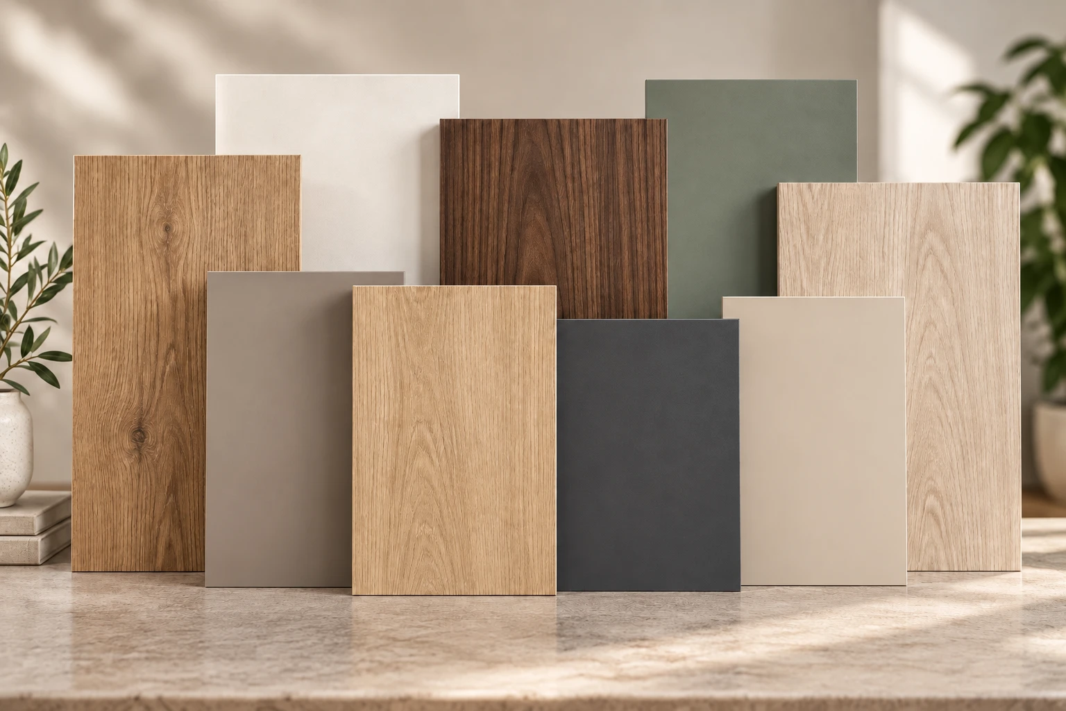 MDF Lam panel kesiti